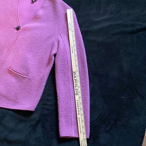 EILEEN FISHER SWEATSHIRT 70% Lambswool, 30% Cotton - Picture 5 of 6